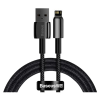 Kábel Baseus Tungsten Gold Cable USB to iP 2.4A 1m (black)
