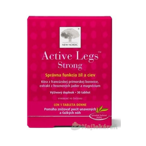 NEW NORDIC Active Legs Strong na žily a cievy 30tbl