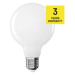 LED žiarovka Filament G95 7,8W E27 neutrálna biela