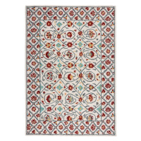 Červeno-modrý ručne tkaný vlnený koberec 160x230 cm Iris Traditional – Flair Rugs