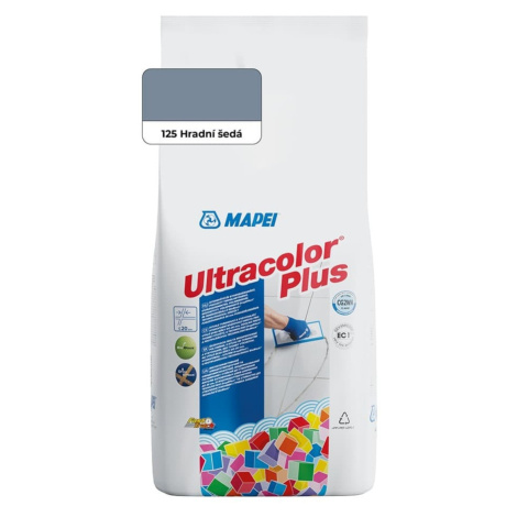 Škárovacia hmota Mapei Ultracolor Plus Hradná šedá 2 kg CG2WA MAPU2125