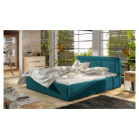 ELTAP BELLUNO 180X200 STELAZ Z KOVU./PLYNOVY ZDVIHAC/KONTAJNER, MAT VELVET 75, BLUE, 22843