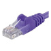 PremiumCord Patch kábel UTP RJ45-RJ45 CAT6 10m fialový