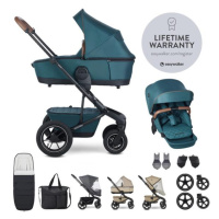 EASYWALKER Set XXL kočík kombinovaný Harvey5 Air Premium Jade Green s príslušenstvom