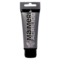 MAIMERI ACRILICO - Akrylové farby 540 - mars black, 0,2 L