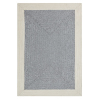 Kusový koberec Braided 105555 Grey Creme – na ven i na doma - 80x200 cm NORTHRUGS - Hanse Home k