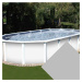Planet Pool 30973 Náhradná bazénová fólia Grey pre bazén 7,3 x 3,7 x 1,2 m