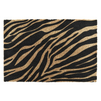 Rohožka z kokosového vlákna 40x60 cm Zebra – Artsy Doormats