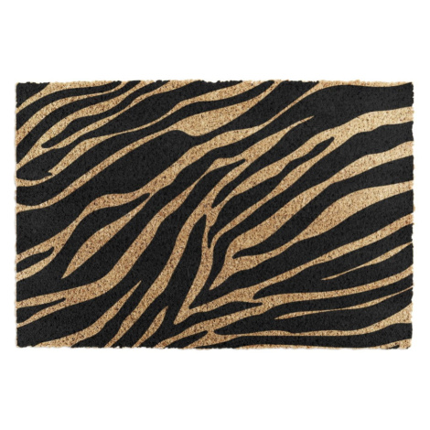 Rohožka z kokosového vlákna 40x60 cm Zebra – Artsy Doormats