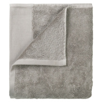 Sada 4 sivých uterákov Blomus, 30 x 30 cm