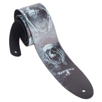 Perri's Leathers 11028 ALCHEMY Guitar Strap The Scream