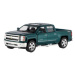 Auto Kinsmart Chevrolet 2014 Silverado kov/plast 13cm 4 farby na spätné natiahnutie 12ks v boxe