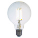LUUMR Smart LED žiarovka číra E27 G95 7W Tuya WLAN CCT