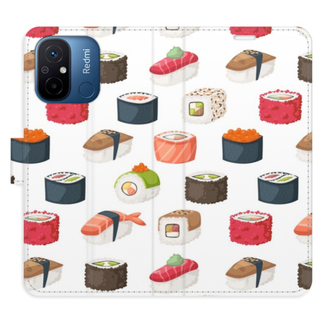 Flipové puzdro iSaprio - Sushi Pattern 02 - Xiaomi Redmi 12C