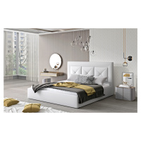 ELTAP CLOE 160X200 STELAZ Z KOVU./PLYNOVY ZDVIHAC/KONT, SOFT 17, WHITE, 23943