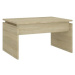 SHUMEE Konferenčný stolík dub sonoma 68 × 50 × 38 cm drevotrieska, 808335