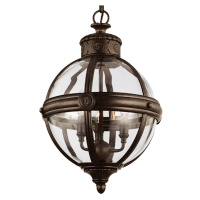 Závesná lampa Adams Ø 37 cm bronz