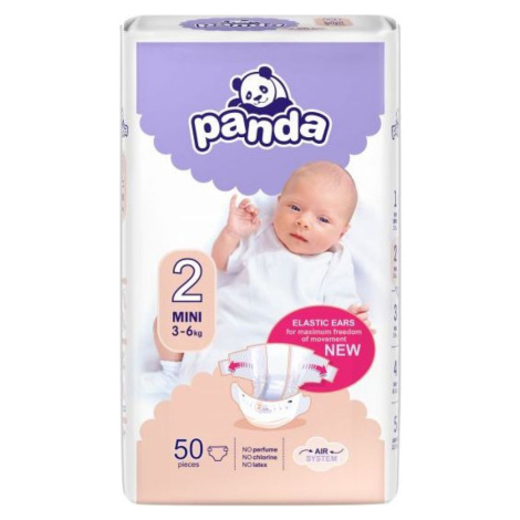 Panda detské plienky Mini á 50 ks