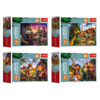 Trefl Puzzle 20 miniMAXI Preskúmajte svet dinosaurov