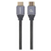 Kabel CABLEXPERT CCBP-HDMI-2M HDMI 2.0, 2m, opletený, černý, blister