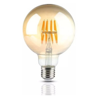 Žiarovka LED Filament Amber E27 8W, 2200K, 700lm, G95, VT-2019 (V-TAC)