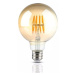 Žiarovka LED Filament Amber E27 8W, 2200K, 700lm, G95, VT-2019 (V-TAC)