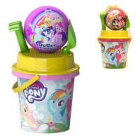 Sada na piesok My Little Pony 17cm 4ks s loptičkou 12cm 10m+, v sieťke