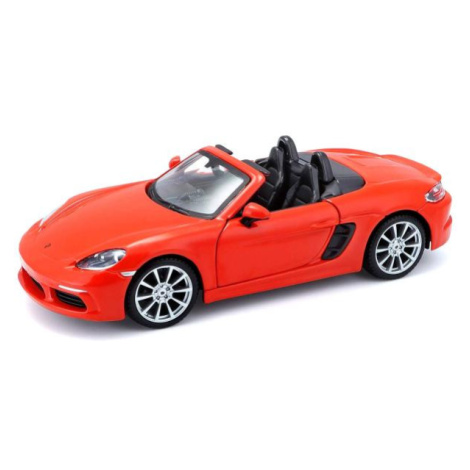 Bburago 1:24 Plus Porsche 718 Boxster Orange