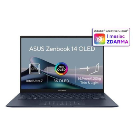 ASUS Zenbook 14 UX3405MA-OLED165X,Intel  Ultra 7-155H, 14.0˝ 2880 x 1800/Touch, UMA, 16GB, SSD 1