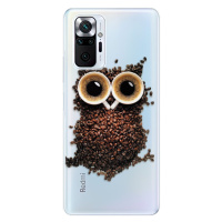 Odolné silikónové puzdro iSaprio - Owl And Coffee - Xiaomi Redmi Note 10 Pro