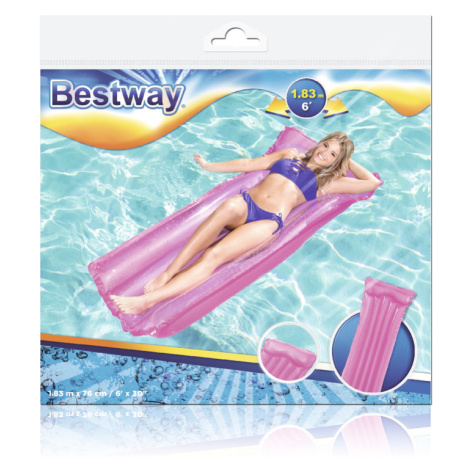 Bestway Matrac na plávanie ružový 183 x 76 cm Bestway 44013