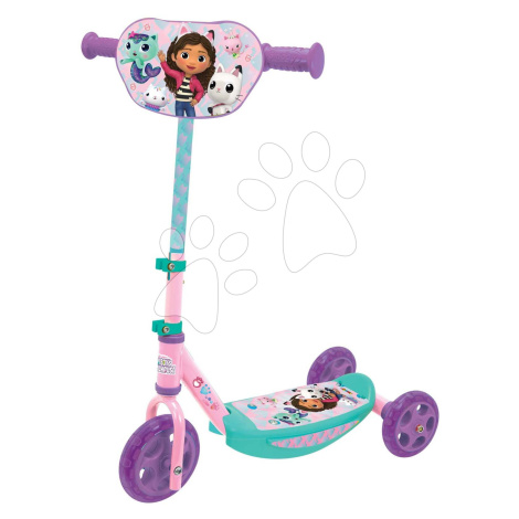 Kolobežka trojkolesová Gabby 3 Wheels Scooter Smoby s výškovo nastaviteľnou rúčkou protišmyková