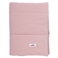 Ružová bavlnená detská deka 140x200 cm - Malomi Kids
