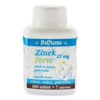 MEDPHARMA Zinok 25 mg Forte 107 tabliet