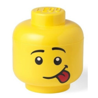 LEGO® úložný box hlava veľkosť S - silly