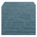 Modrý vlnený koberec 120x170 cm Maze – Asiatic Carpets