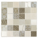 Sklenená mozaika Mosavit Kitchen beige 30x30 cm mat / lesk KITCHENBE