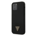 Kryt Guess GUHCP12MLSTMBK iPhone 12/12 Pro 6,1" black hardcase Silicone Triangle Logo (GUHCP12ML