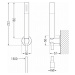 Mexen príslušenstvo - podomietkový 1-bodový ručný sprchový set R-70, zlatá, 785705051-50