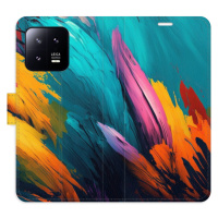 Flipové puzdro iSaprio - Orange Paint 02 - Xiaomi 13