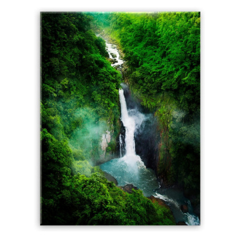 Obraz Styler Glasspik Views Waterfall, 70 × 100 cm