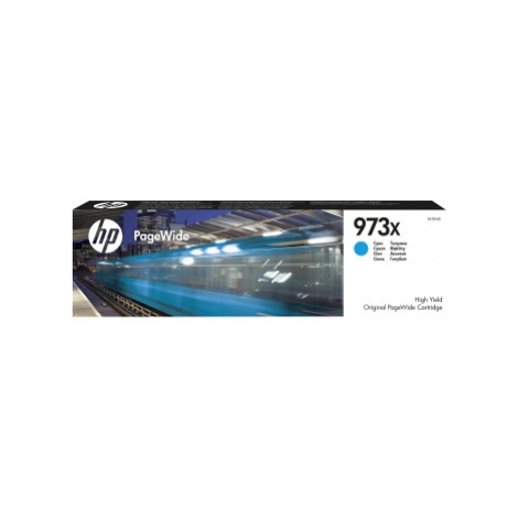 HP 973X Atramentová kazeta Cyan (F6T81AE)