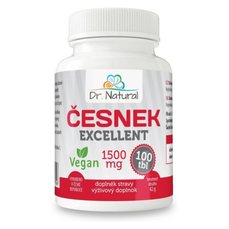 Dr.Natural Cesnak Excellent 1500 mg, 100 tbl.