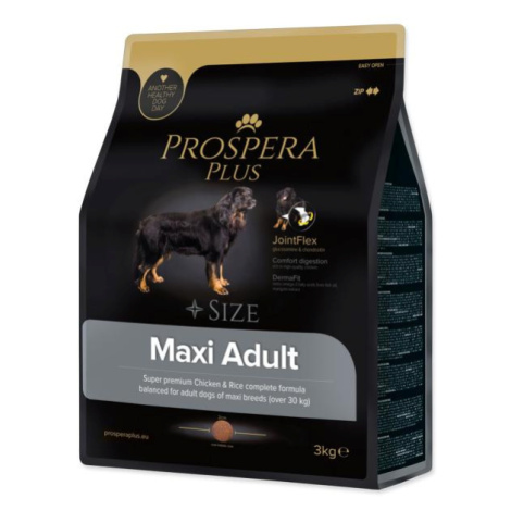 Krmivo Prospera Plus Maxi Adult kura s ryžou 3kg