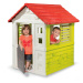 Smoby domček Lovely červeno-zelený s 3 oknami a 2 žalúziami, s UV filtrom 810705