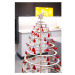 Drevená hviezda na dekoratívny vianočný stromček Spira Large