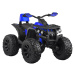 mamido Detská elektrická štvorkolka QLS-ATV 4x4 modrá