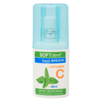 SOFTDENT Ústny dezodorant Fresh BREATH s vitamínom C 20 ml