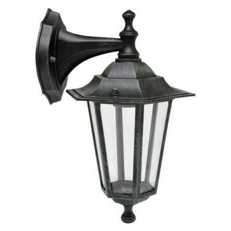 Vonkajšia nástenná lampa Ecolite Z6102-PAT patina