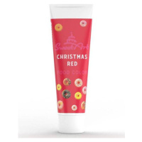 SweetArt gelová barva tuba Christmas Red (30 g) - dortis